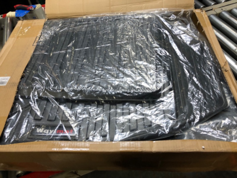 Photo 1 of Compatible for Lexus RX 2023 2024 Floor Mats Cargo Liner and Backrest Mat Set All Weather RX350 RX350h RX500h Accessories Black?Set for 7 mats? (Floor Mats+Cargo Liner+Backrest Mat)