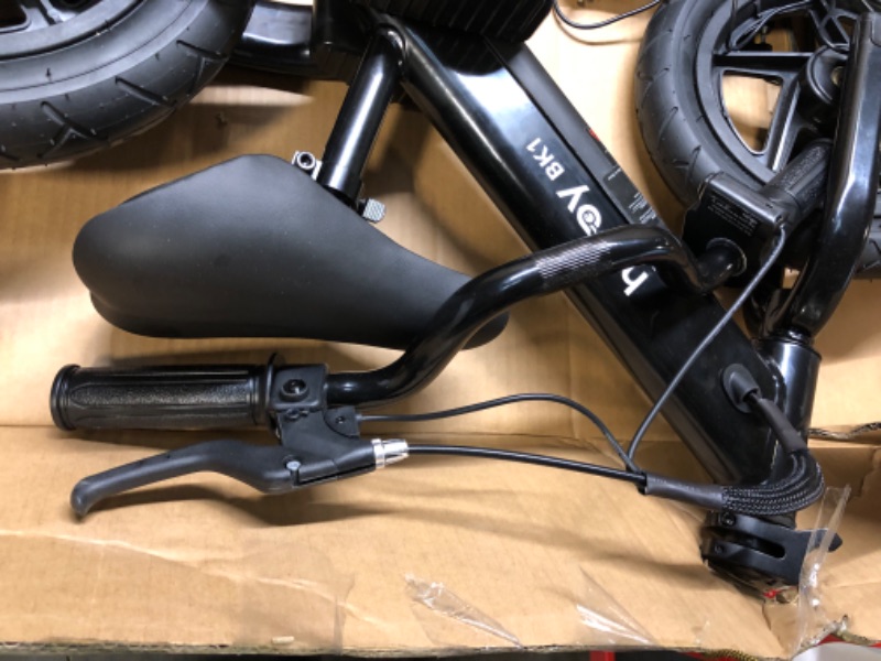 Photo 1 of ***FOR PARTS ONLY***

Hiboy BK1 Electric Bike for Kids Ages 3-5 Years Old, 24V 100W Electric Balance Bike with 12 inch Inflatable Tire and Adjustable Seat, Electric Motorcycle for Kids Boys & Girls