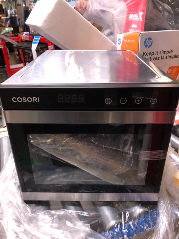 Photo 5 of COSORI Food Dehydrator (50 Recipes) for Jerky, Vegetables Fruit, Meat, Dog Treats, Herbs, and Yogurt, Dryer Machine with Temperature Control, 6 Stainless Steel Trays, Rear-Mounted Fan, Silver 6 trays Dehydrator Machine (silver)