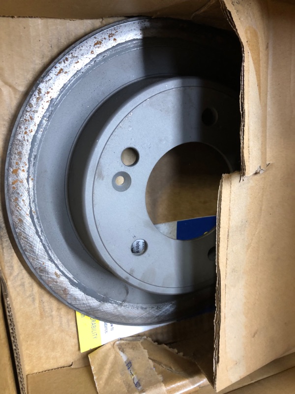 Photo 1 of Goodyear Brakes PRK3607R | Rear Brake Kit w/Pair (2) of Coated Brake Rotors & Ceramic Brake Pads fit Hyundai Elantra 19-11, Elantra Coupe 14-13, Elantra GT 19-13 & More - See Applications Below