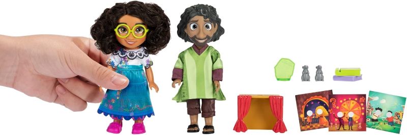 Photo 1 of Disney Encanto Mirabel & Bruno Petite Dolls Storytelling Gift Set - Each Doll Stands 6 Inches Tall
