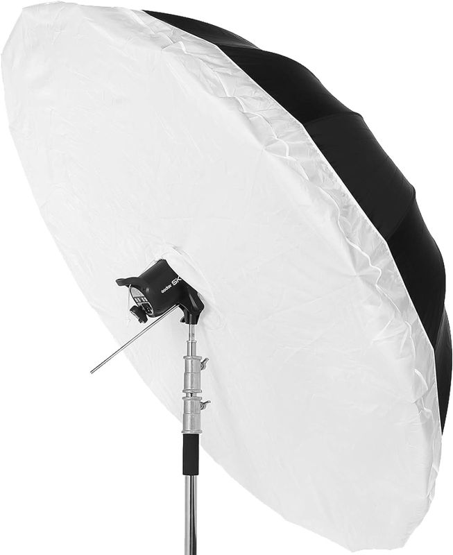 Photo 1 of Godox 70 inch 178cm Black White Reflective Umbrella Studio Photography Umbrella with Large Diffuser Cover (70 inch Black White (1PCS)
