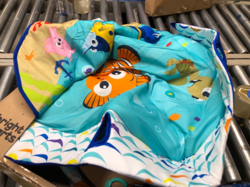 Photo 2 of Bright Starts Disney Baby Finding Nemo Mr. Ray Ocean Lights & Music Gym, Ages Newborn +