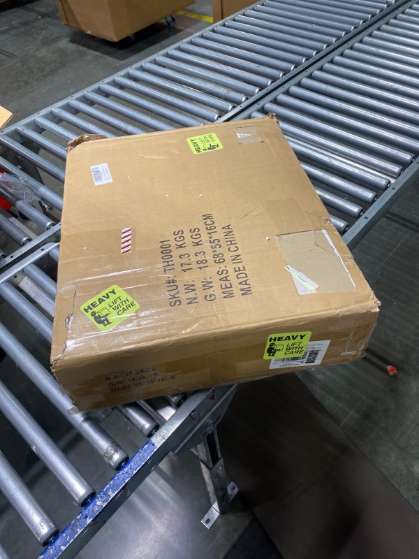 Photo 1 of Tohomeor Litter Box Enclosure with Shelves and Doors Vintage Wooden Hidden Cat Litter Box Furniture Industrial Indoor Cat House Washroom Pet Crate Storage Cabinet (Rustic Brown)