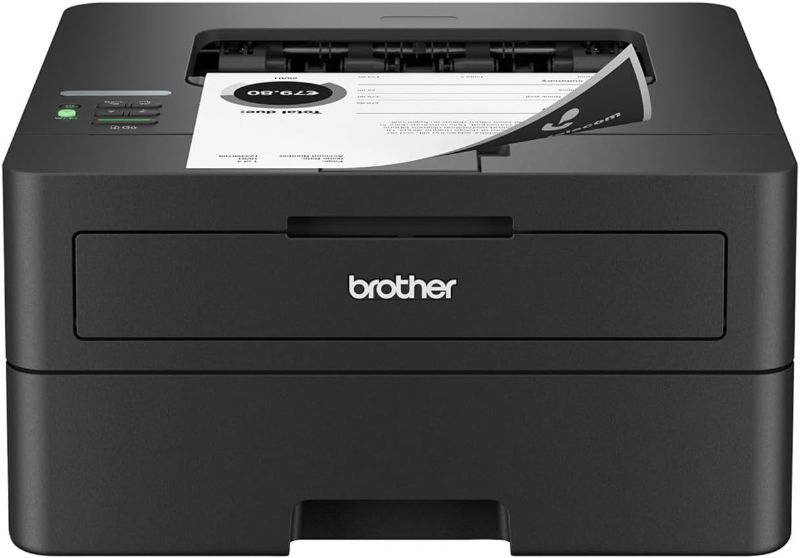 Photo 1 of Brother HL-L2460DW Wireless Compact Monochrome Laser Printer with Duplex, Mobile Printing, Black & White Output | Includes Refresh Subscription Trial(1), Amazon Dash Replenishment Ready
