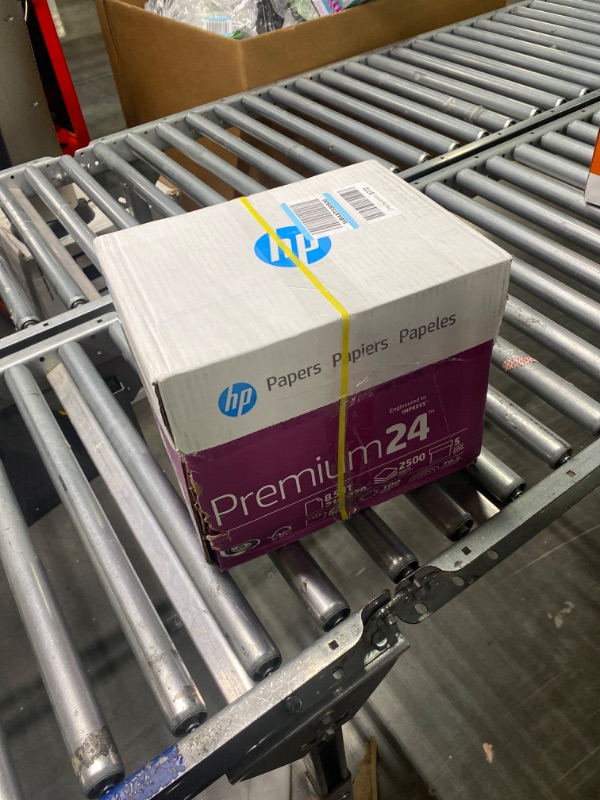 Photo 2 of HP Printer Paper | 8.5 x 11 Paper | Premium 24 lb | 1 Ream - 500 Sheets | 100 Bright | Made in USA - FSC Certified | 112400R 1 Ream | 500 Sheets Premium24