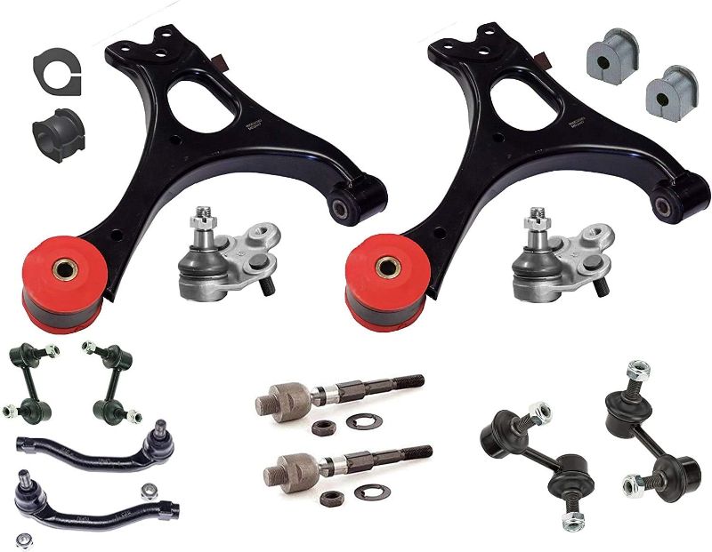 Photo 1 of 16PC Complete Control arm Suspension Kit FITS 2006-2011 Honda Civic excludes Si Models