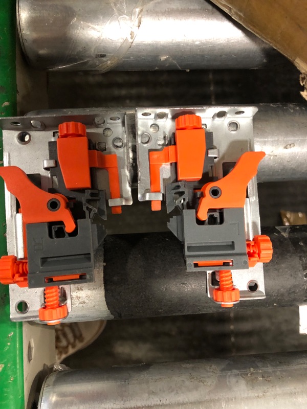 Pairs of Undermount Drawer Slides 3D Adjustable Locking Device Rear