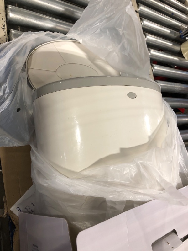 Photo 1 of Dekor Plus Hands Free Diaper Pail - White