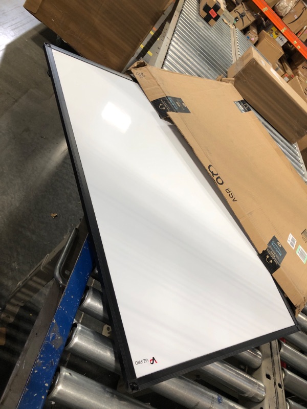 Photo 1 of VIZ-PRO Magnetic Dry Erase Board, 36 X 24 Inches, Silver Aluminium Frame