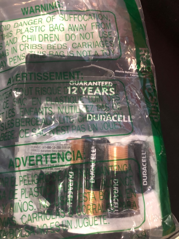 Photo 2 of Duracell Coppertop AA Batteries with Power Boost Ingredients, 10 Count Pack Double A Battery with Long-lasting Power, Alkaline AA Battery for Household and Office Devices