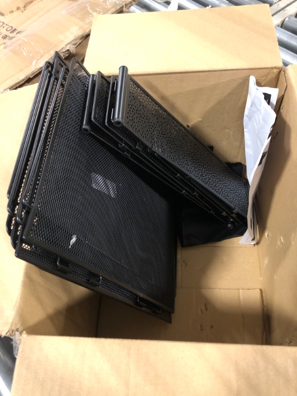 Photo 1 of MURBONE Under Bed Storage with Wheels Containers Shoe Storage Organizer Drawer, Metal Underbed Storage Containers for Bedroom 2pc Black 2pc