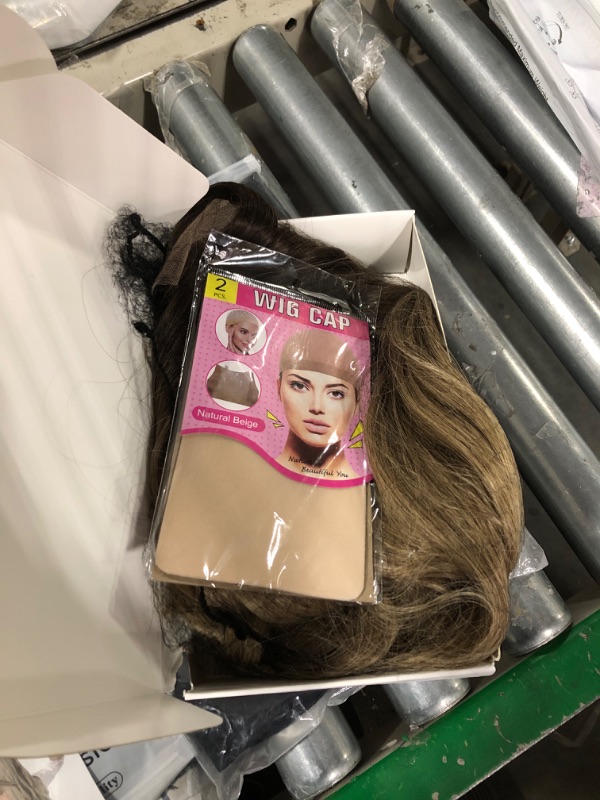 Photo 1 of HMHIFI Long Ombre Blonde Wigs for Women 26 inch Long Wavy Middle Part Wig Ombre Blonde Wigs Upgraded Protein Fiber Natural Looking Hair Replacement Wig Cosplay Costume Halloween Wig(26'' Brown Ombre Blonde)