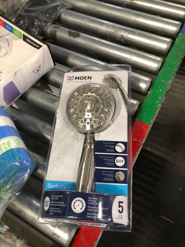 Photo 2 of ** new open package**
Moen Engage 1.75 GPM 6 Function Handshower
