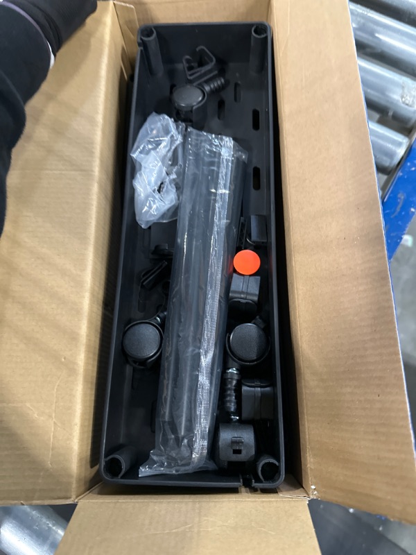 Photo 1 of SPACEKEEPER Slim Rolling Storage Cart, Laundry Room Organization, 3 Tier Mobile Shelving Unit Bathroom Organizer Storage Rolling Utility Cart for Kitchen Bathroom Laundry Narrow Places(Black)