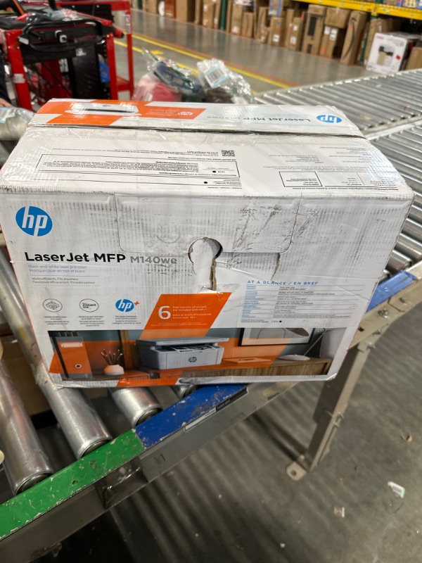 Photo 3 of HP LaserJet MFP M140we Wireless Printer, Print, scan, copy, Fast speeds, Easy setup, Mobile printing, Best-for-small teams, Instant Ink eligible
