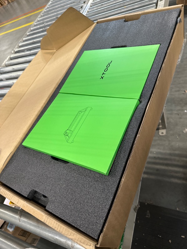 Photo 1 of **FOR PARTS** xTool D1 Pro 20W Laser Engraver + Extension Kit, with Laser Engraver, D1 Pro Extension Kit, Enclosure Max, Extension Honeycomb Panel, Laser Engraver for Wood and Metal, Paper, Fabric, Acrylic
