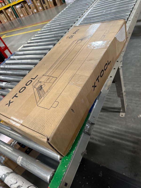 Photo 1 of **FOR PARTS** xTool D1 Pro 20W Laser Engraver + Extension Kit, with Laser Engraver, D1 Pro Extension Kit, Enclosure Max, Extension Honeycomb Panel, Laser Engraver for Wood and Metal, Paper, Fabric, Acrylic
