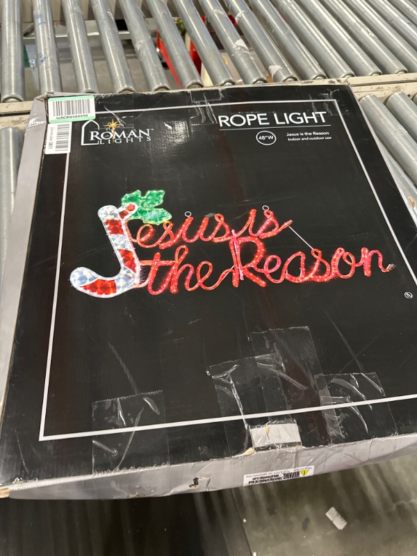 Photo 3 of 'Jesus is The Reason' Decorative Light Motif