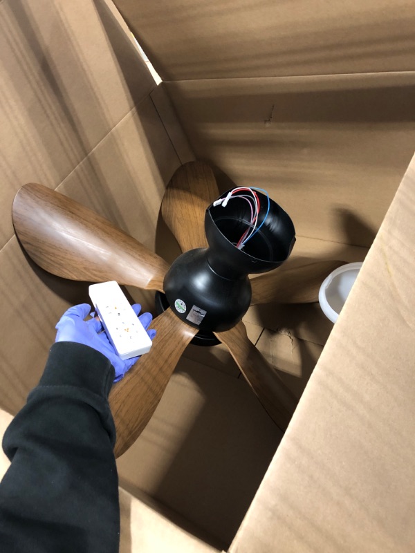 Photo 2 of ** no installation tools**
Ceiling Fans with Lights and Remote/APP Control, 30 inch Low Profile Ceiling Fans with 5 Reversible Blades 3 Colors Dimmable 6 Speeds Ceiling Fan for Bedroom Dining Room, Wood Color
