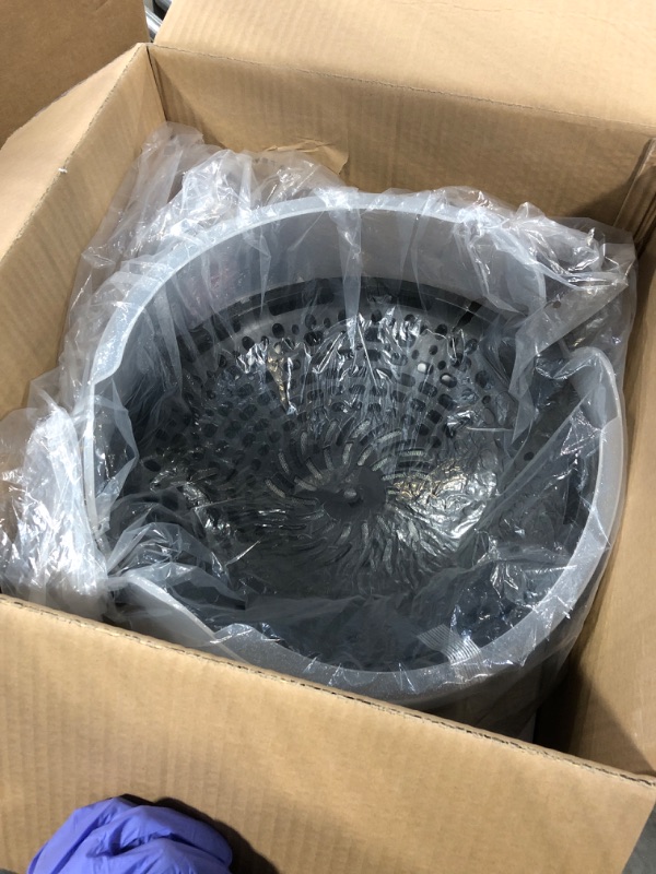 Photo 1 of Ionic Stand Hair Dryer,Professional Hooded Hair Dryer with 3 Temperature Settings,Stand Bonnet Hair Dryer with Touch Screen Switch,Ionic Hair Dryer on Wheels for Salon,Spa or Home Use