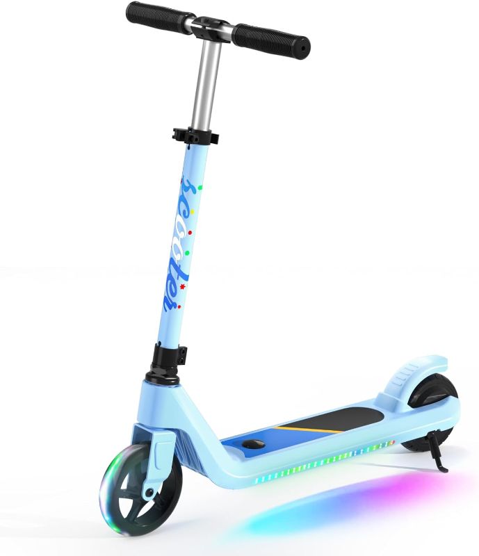 Photo 1 of ** similar to image**
Electric Scooter for Kids Age of 6-10, Kick-Start Boost Kids Scooter with Adjustable Speed and Height, Kids Scooter with Flash Wheel & Deck Lights?Black?
