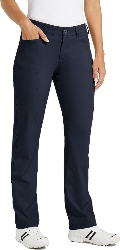 Photo 1 of ** size 8
Willit Women's Golf Pants Stretch Hiking Pants Quick Dry Lightweight Outdoor Casual Pants with Pockets Water Resistant
