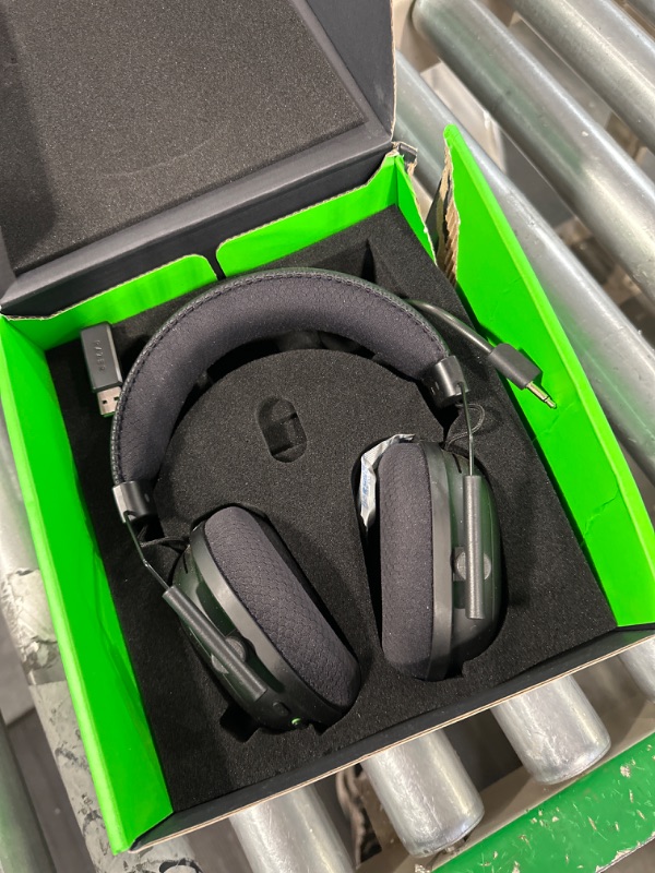 Photo 2 of Razer BlackShark V2 Pro Wireless Gaming Headset: THX 7.1 Spatial Surround Sound - 50mm Drivers - Detachable Mic - for PC, PS5, PS4, Switch, Black Classic Black