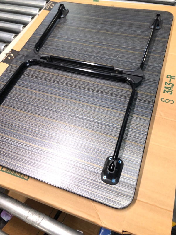 Photo 1 of Foldable Lap Desks, 27.6 inch Bed Tray Table, Portable Bed Tray Table, Laptop Desk for Working, Writing and Eating
