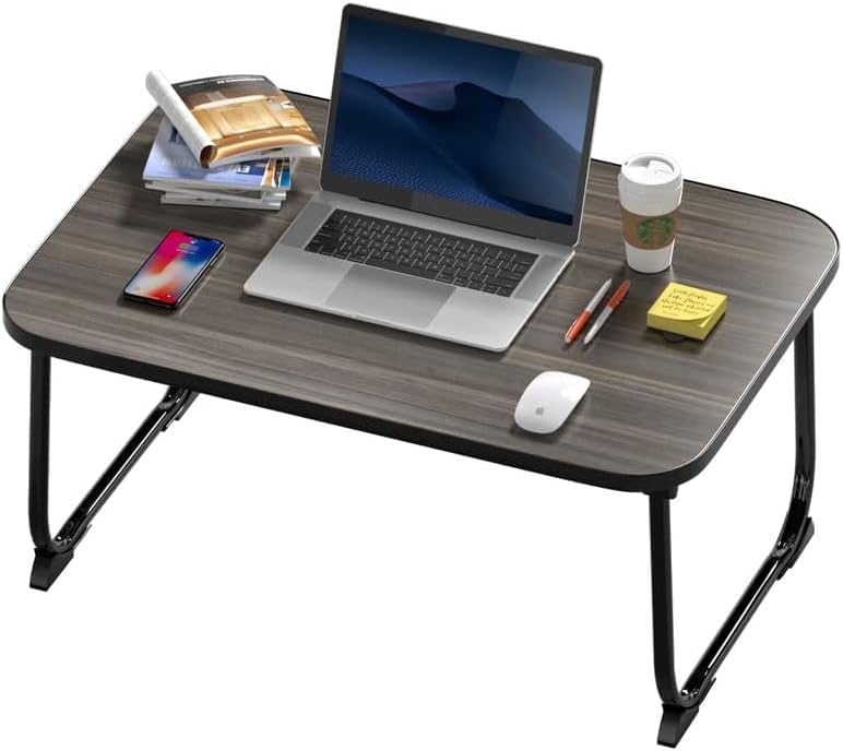Photo 1 of Foldable Lap Desks, 27.6 inch Bed Tray Table, Portable Bed Tray Table, Laptop Desk for Working, Writing and Eating
