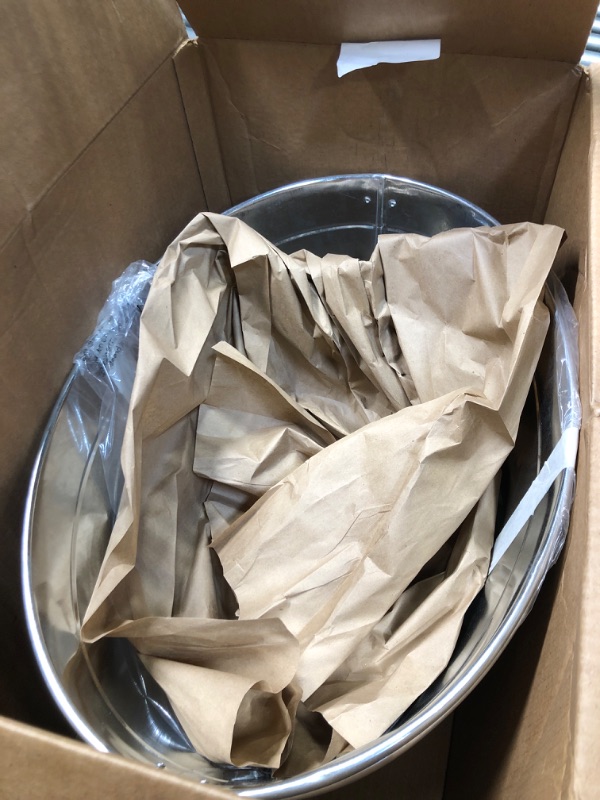 Photo 1 of BARsics Large 6-Gallon Galvanized Tin Beverage Tub with Handle, Rust-Resistant Metal Beer Bucket for Ice, Drinks and Beer Bottles, Lightweight and Durable, 20x14x10 inches (Pack of 2)