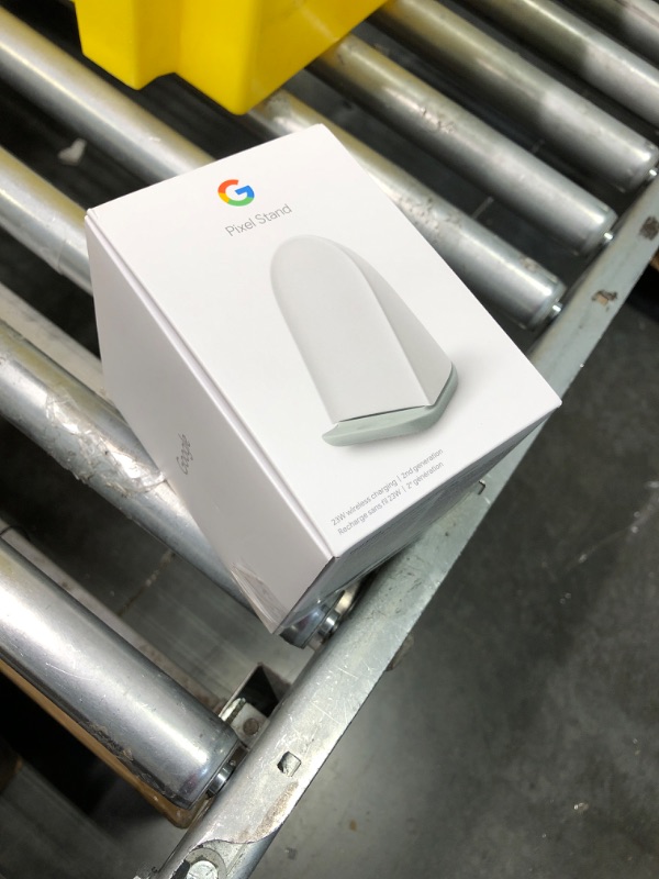 Photo 2 of Google Pixel Stand (2nd Gen) - Wireless Charger - Fast Charging Pixel Phone Charger - Compatible with Pixel Phones and Qi Certified Devices