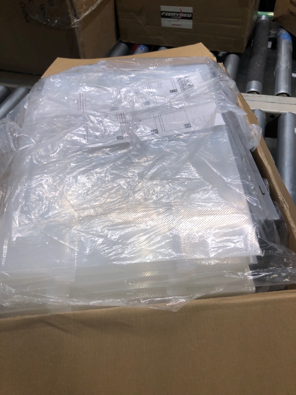 Photo 1 of Pinkpum Extra Large Shoe Storage Boxes XXL Large Clear Plastic Stackable Shoe Organizer 12 Pack Sneaker Storage for Men Shoe Box Fit for Size 14 Grey