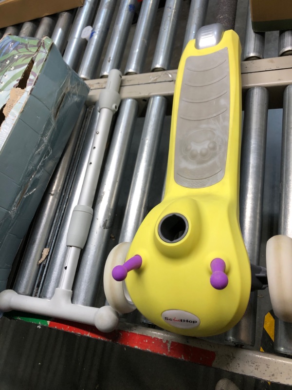 Photo 1 of Electric Scooter for Kids,Flashing LED Wheels,80W Powerful Motor,5MPH Safe Speed,Lean to Steer,3 Height Adjustable,3 Wheel Electric Scooter for Kids Ages 2-8,Gift Ideas for Boys and Girls

