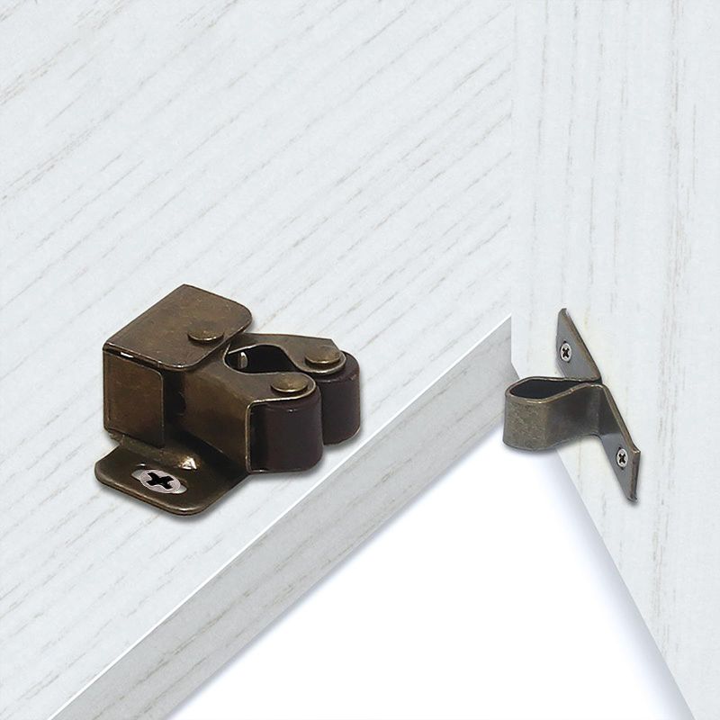 Photo 1 of 10 PCS Cabinet Latch Double Roller Catch Heavy Duty Latch Hardware with Screws for Cabinet Kitchen Closet Doors AND 200 Count 2.5V Christmas 50/100/150/200 Count Mini Incandescent Wire String Lights Replacement Bulbs Indoor/Outdoor Christmas Lights Decora