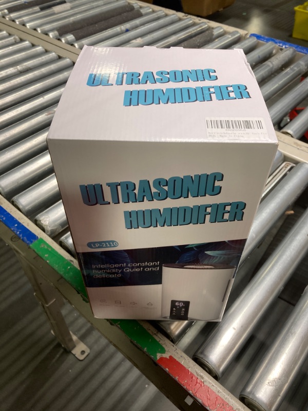 Photo 1 of Humidifiers for Bedroom Large Room Home, 4L Cool Mist Humidifier for Smart App & Voice Control, Fill Essential Oil Diffuser for Baby and Plants, T-White