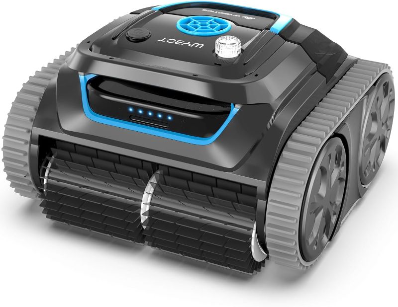 Photo 1 of (2024 Upgrade) WYBOT S1 Cordless APP Robotic Pool Cleaner with Wall Climbing, Smart Mapping, Pool Vacuum, 180 Mins Long Running Time, Fast Charging, Automatic Pool Robot Ideal for Inground Pools