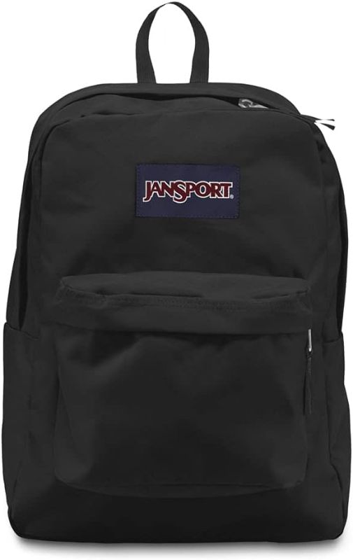 Photo 1 of JanSport SuperBreak One Backpacks, Black - Durable, Lightweight Bookbag with 1 Main Compartment, Front Utility Pocket with Built-in Organizer - Premium Backpack