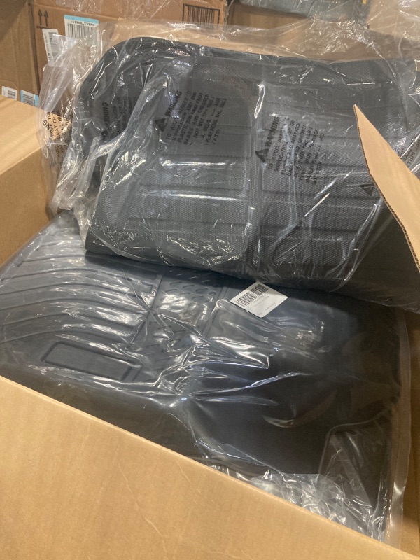Photo 1 of Floor Mats Custom for Prius 2016-2022/ Prius Prime All-Weather Protection Mats TPE Non-Slip Automotive Floor Liners Front Row and Second Row Full Set Accessories Liners