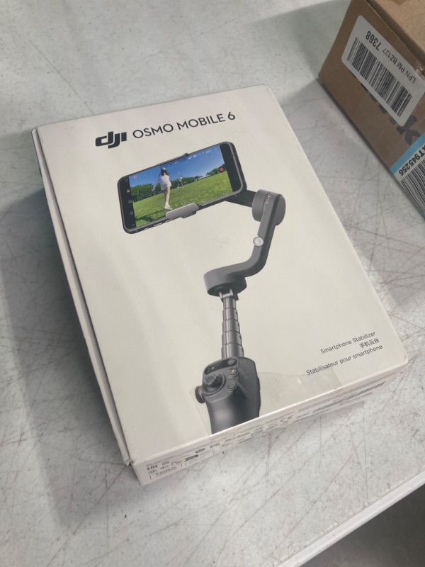 Photo 2 of DJI Osmo Mobile 6 Smartphone Gimbal Stabilizer, 3-Axis Phone Gimbal, Built-In Extension Rod, Portable and Foldable, Android and iPhone Gimbal with ShotGuides, Vlogging Stabilizer, YouTube TikTok Video