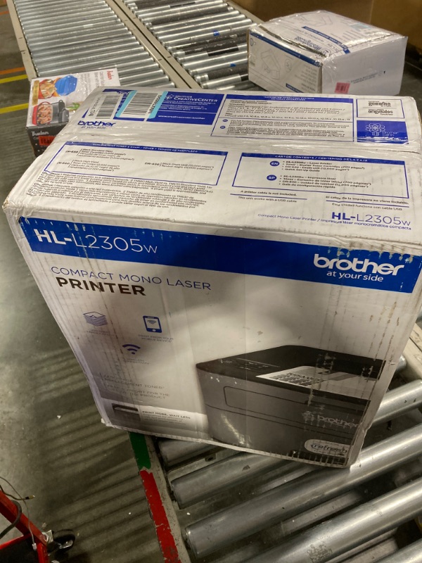 Photo 1 of Brother HLL2305W Compact Mono Laser Single Function Printer with Wireless and Mobile Device Printing New: HLL2305W (Wireless)