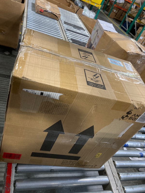 Photo 1 of ANTBOX Foldable Shoe Rack,Shoe Organizers for Closet Plastic Shoe Storage Box for Entryway,Living Room,Large Sturdy Stackable Sneaker Cabinet Bins with Magnetic Clear Door 8 Tiers 16 Pairs