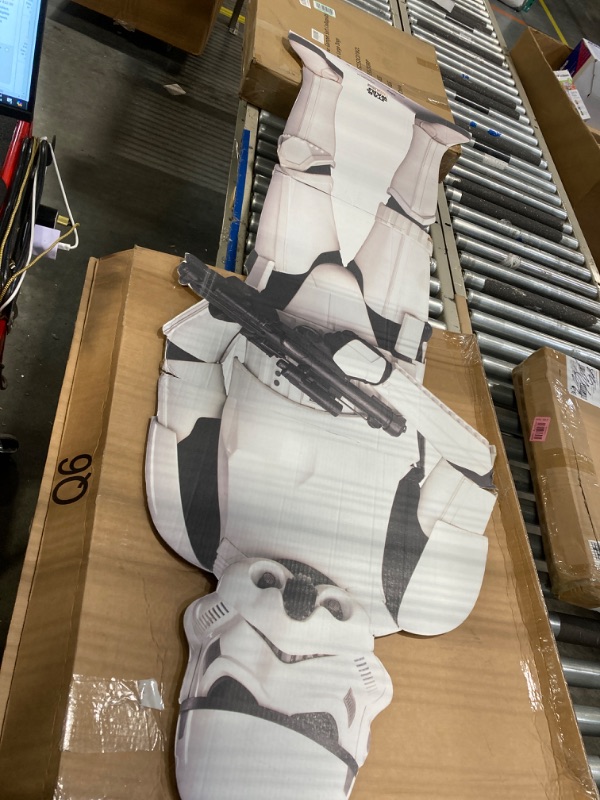 Photo 3 of Cardboard People Stormtrooper Life Size Cardboard Cutout Standup - Disney Star Wars: The Mandalorian Season 2 Stormtrooper One SizeLPNRRID3979634
