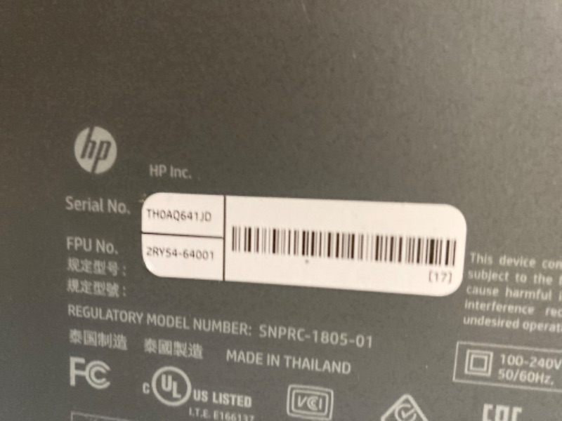 Photo 5 of HP - Tango Wireless Instant Ink Ready Inkjet Printer - Wisp Gray