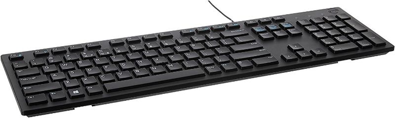 Photo 1 of Dell Wired Keyboard - Black KB216 (580-ADMT)