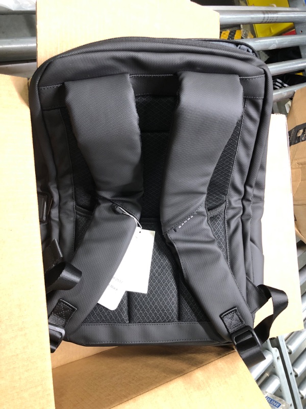 Photo 1 of BANGE Business Smart Backpack Waterproof fit 15.6 Inch Laptop Backpack with USB Charging Port,Travel Durable Backpack (Black?two Pocket), Medium