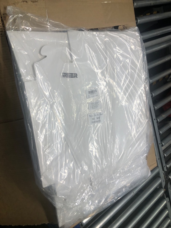 Photo 1 of 50 Pack 12 x 12 x 6 Inch White Cake Boxes White Cardboard Bakery Boxes Disposable Cake Box for Pie Pastry Cookie Cake