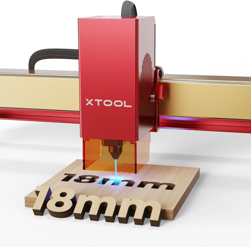 Photo 1 of xTool 40W Laser Module for D1 Pro 5W/10W/20W, Ultra-Fast Laser Module for Powerful Cutting and Stainless Colorful Engraving, Engraver for Wood Crafting, DIY Decor, Customized Gift, and Small Business
