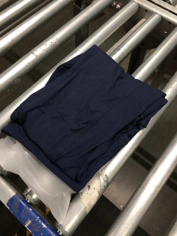 Photo 3 of Happy.angel Plus Size Leggings with Pockets for Women, High Waisted Black Yoga Workout Leggings 3X 4X 3X-Large 2 Pockets Navy Blue