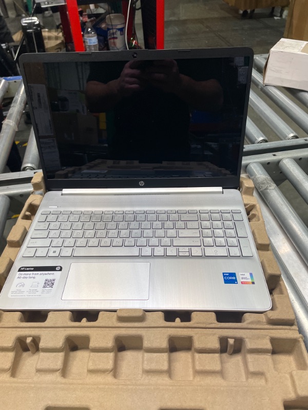 Photo 3 of HP 15.6" Diagonal Full HD (1920 x 1080) Laptop, 11th Gen Intel Core i5-1135G7 Processor, 8GB DDR4 RAM, 256GB SSD, 802.11ac, Bluetooth, HDMI, Windows 11